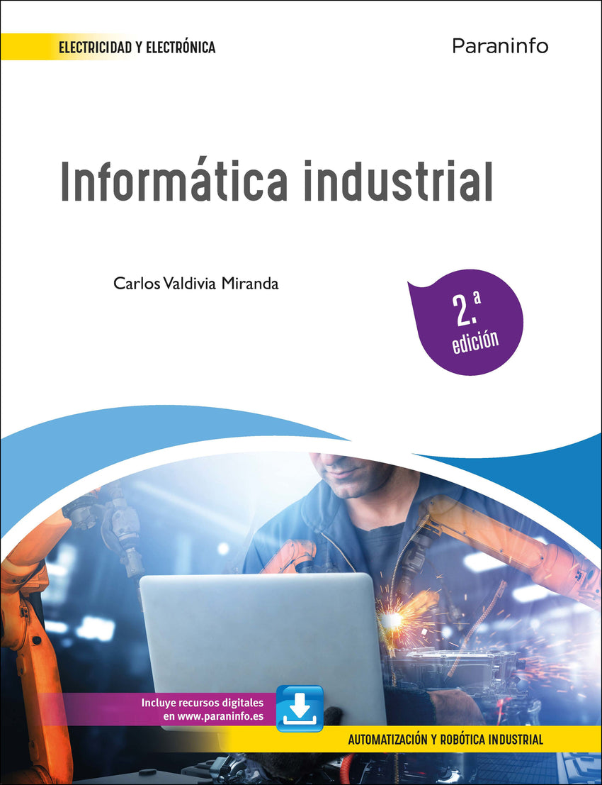 ✅ INFORMÁTICA INDUSTRIAL 2.ª EDICIÓN 2023 - 9788428359535 Imagen principal del producto