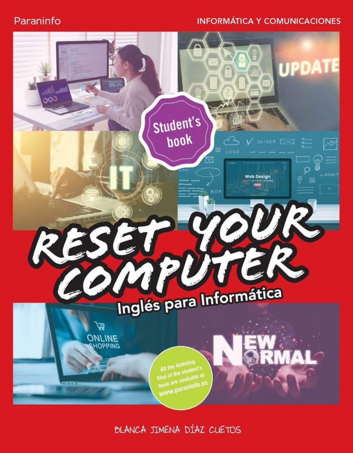 ✅ RESET YOUR COMPUTER. INGLÉS PARA INFORMÁTICA - 9788428359559 Imagen principal del producto