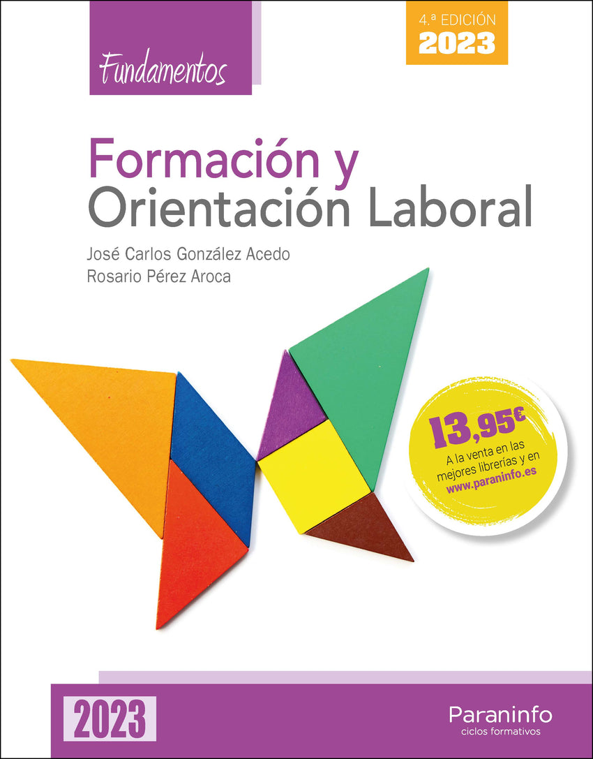 ✅ FORMACIÓN Y ORIENTACIÓN LABORAL. FUNDAMENTOS 4.ª EDICIÓN 2023 - 9788428362696 Imagen principal del producto