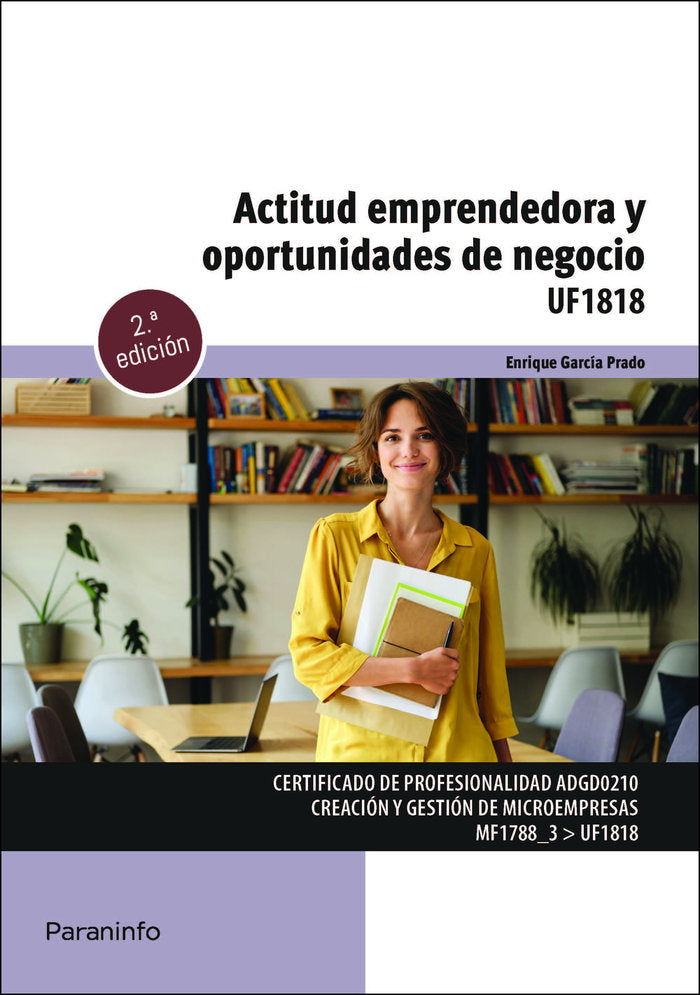ACTITUD EMPRENDEDORA Y OPORTUNIDADES DE NEGOCIO - 9788428362948 Imagen principal del producto