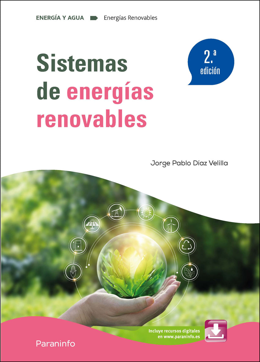 ✅ SISTEMAS DE ENERGÍAS RENOVABLES 2.ª EDICIÓN 2024 - 9788428363112 Imagen principal del producto