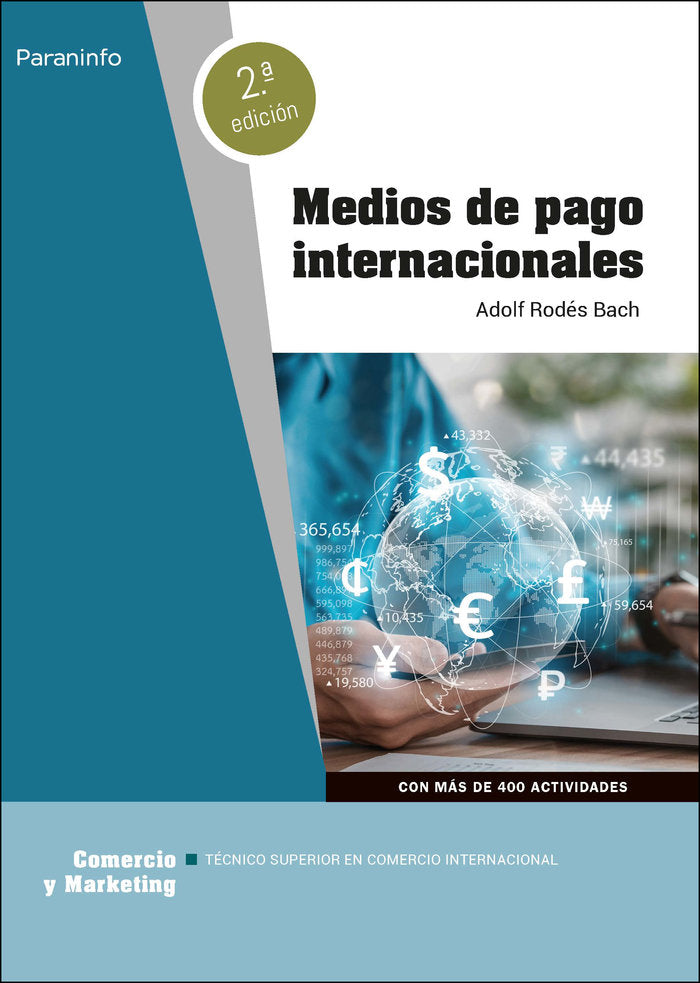 MEDIOS DE PAGO INTERNACIONALES 2ª EDICION 2024 | RODES BACH,ADOLF | PARANINFO | 9788428363259 Imagen principal del producto