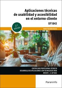APLICACIONES TECNICAS DE USABILIDAD Y ACCESIBILIDAD EN EL E - 9788428363624 Imagen principal del producto