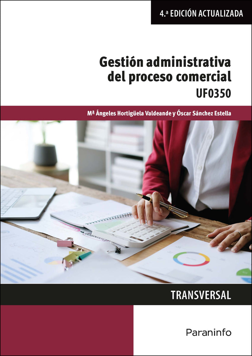 ✅ GESTIÓN ADMINISTRATIVA DEL PROCESO COMERCIAL - 9788428363662 Imagen principal del producto