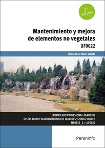 MANTENIMIENTO Y MEJORA DE ELEMENTOS NO VEGETALES - 9788428364034 Imagen principal del producto