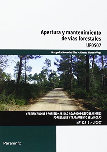 APERTURA Y MANTENIMIENTO DE VIAS FORESTALES - 9788428398626 Imagen principal del producto