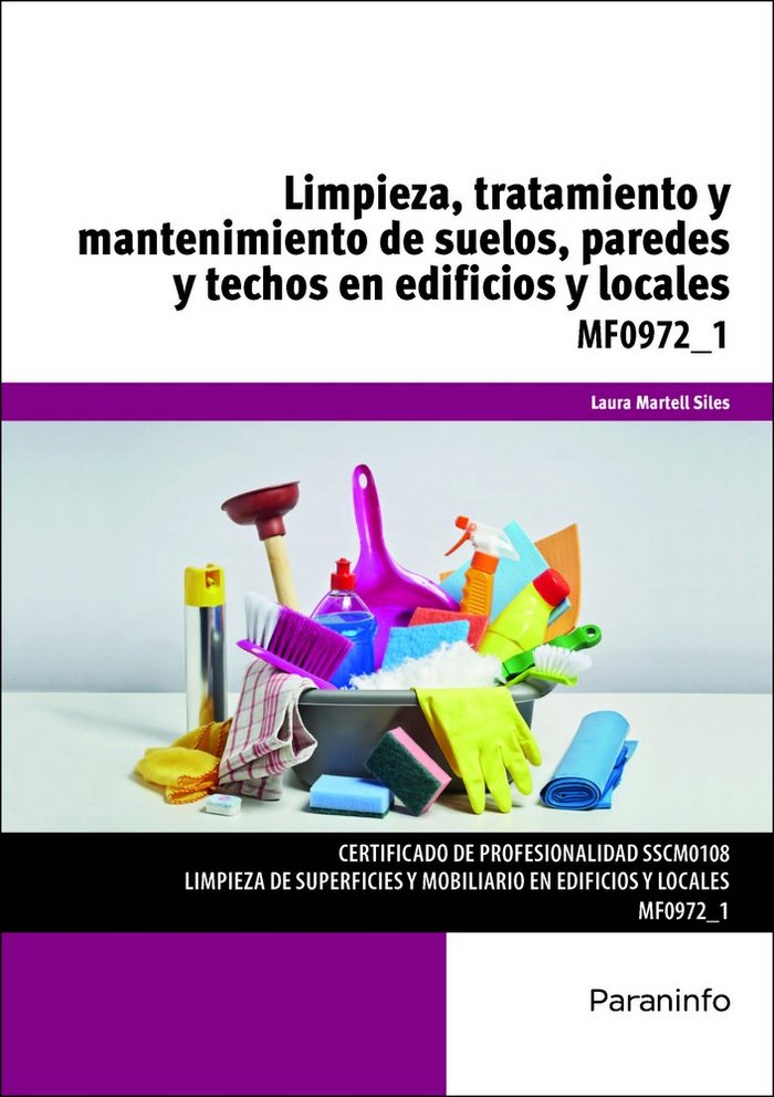 LIMPIEZA TRATAMIENTO Y MANTENIMIENTO SUELOS PAREDES TECHOS - 9788428399371 Imagen principal del producto