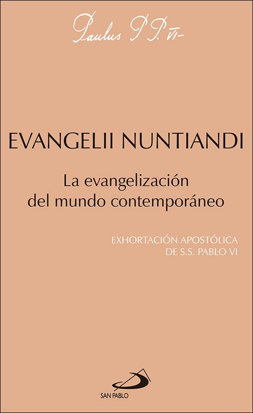 EVANGELII NUNTIANDI - 9788428518062 Imagen principal del producto