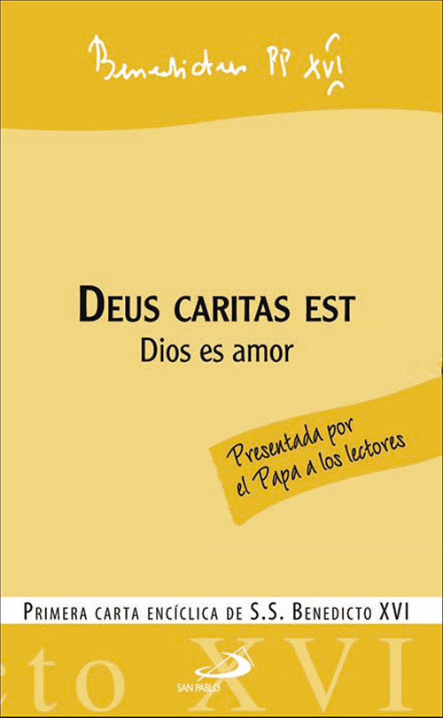 ENCICLICA DEUS CARITAS EST - 9788428528924