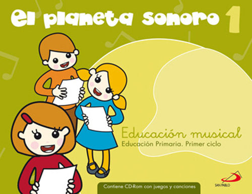 Música 1º EP Planeta Sonoro 07 PAUMU1EP (San Pablo) - 9788428530705