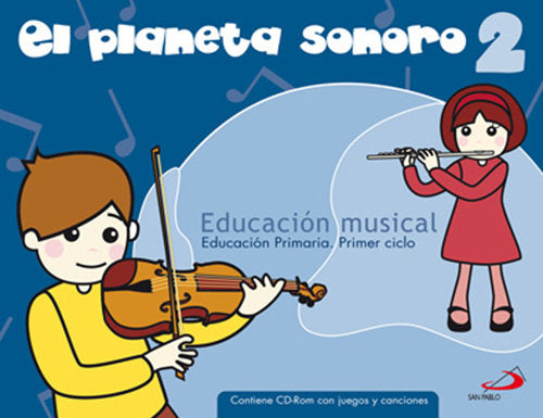 Música 2º EP Planeta Sonoro 07 PAUMU2EP (San Pablo) - 9788428530729