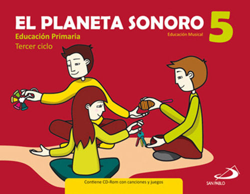 PACK Planeta Sonoro 5º EP (libro+cuaderno) PAUMU5EP (San Pablo) - 9788428533010
