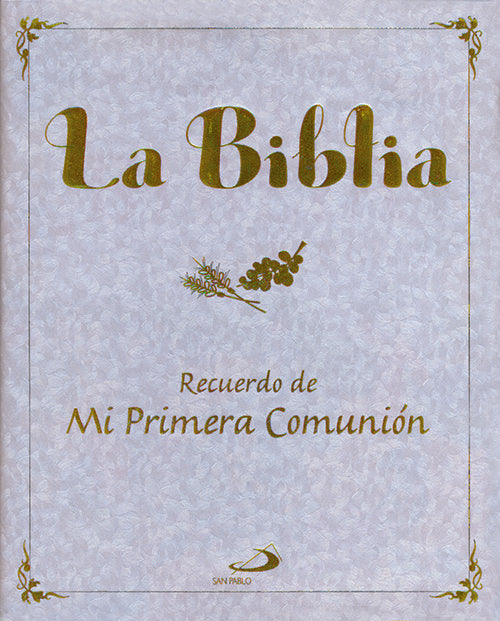 BIBLIA NACARADA RECUERDO DE MI PRIMERA COMUNION - 9788428534918 Imagen principal del producto