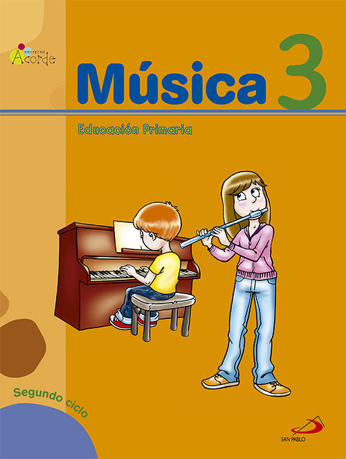 Música 3º EP Acorde 12 PAUMU13EP (San Pablo) - 9788428537124