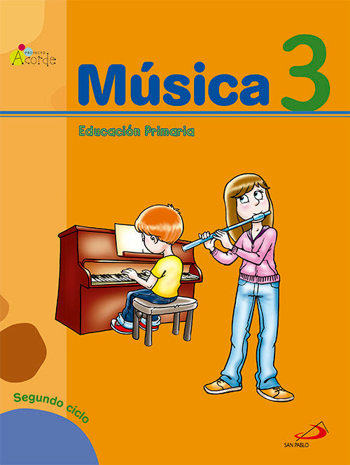 Música 3º EP Acorde MEC Libro+cuad, 11 PAUMU13EP (San Pablo) - 9788428537148