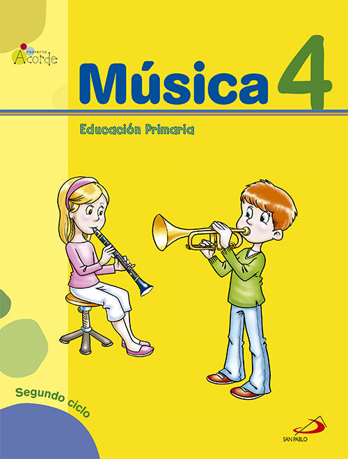 Música 4º EP Acorde 12 PAUMU14EP (San Pablo) - 9788428537155