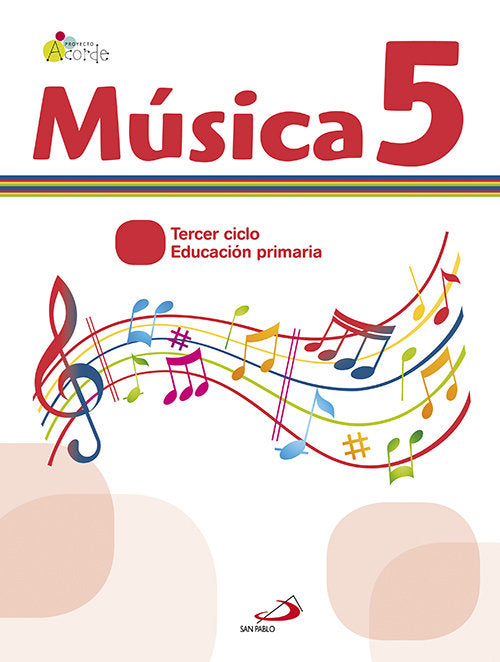 Música 5º EP Acorde 13 PAUMU15EP (San Pablo) - 9788428539739
