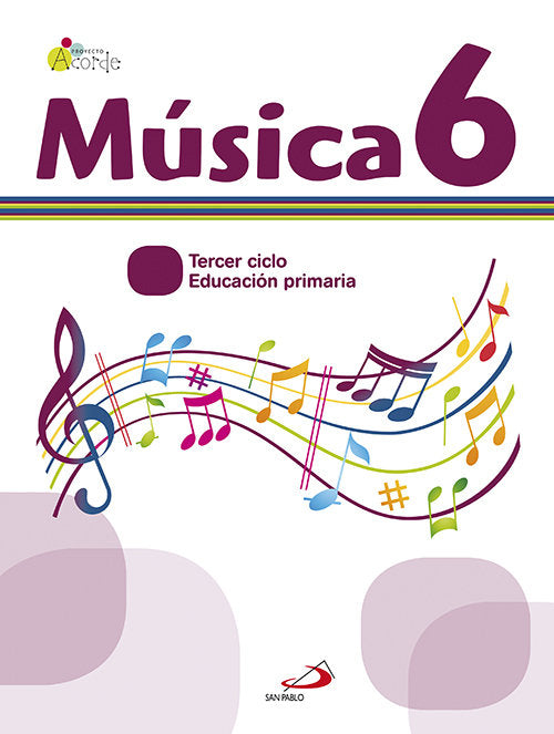 Música 6º EP Acorde MEC Libro+cuad, 11 (San Pablo) - 9788428539753