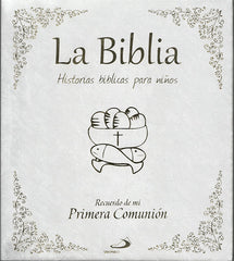 BIBLIA RECUERDO PRIMERA COMUNION NACARADA - 9788428541671