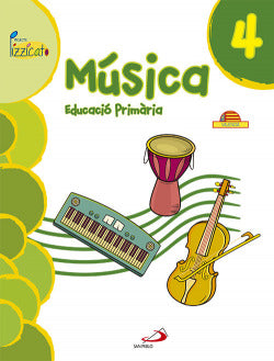 Música 4t.primaria. Pizzi | SAN PABLO EDITO | 9788428546829