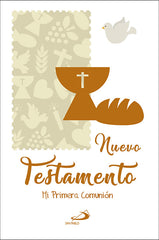 NUEVO TESTAMENTO RECUERDO DE MI PRIMERA COMUNION TAPA DURA - 9788428552882