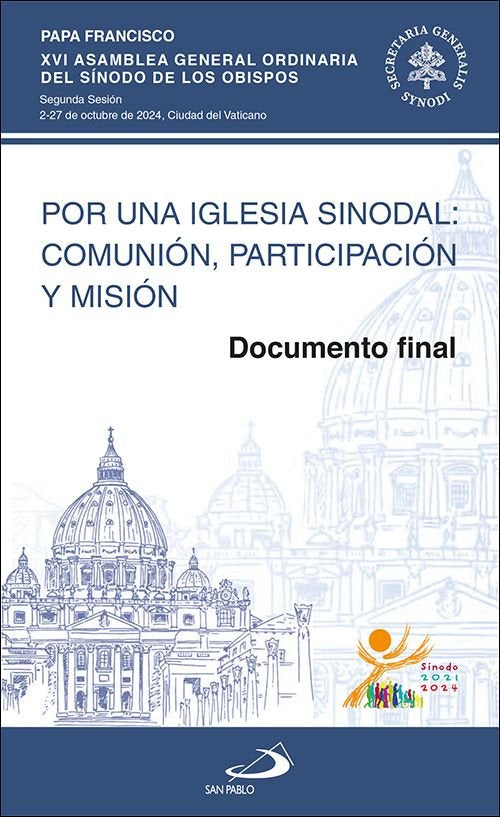 POR UNA IGLESIA SINODAL COMUNION PARTICIPACION Y MISION - 9788428572620