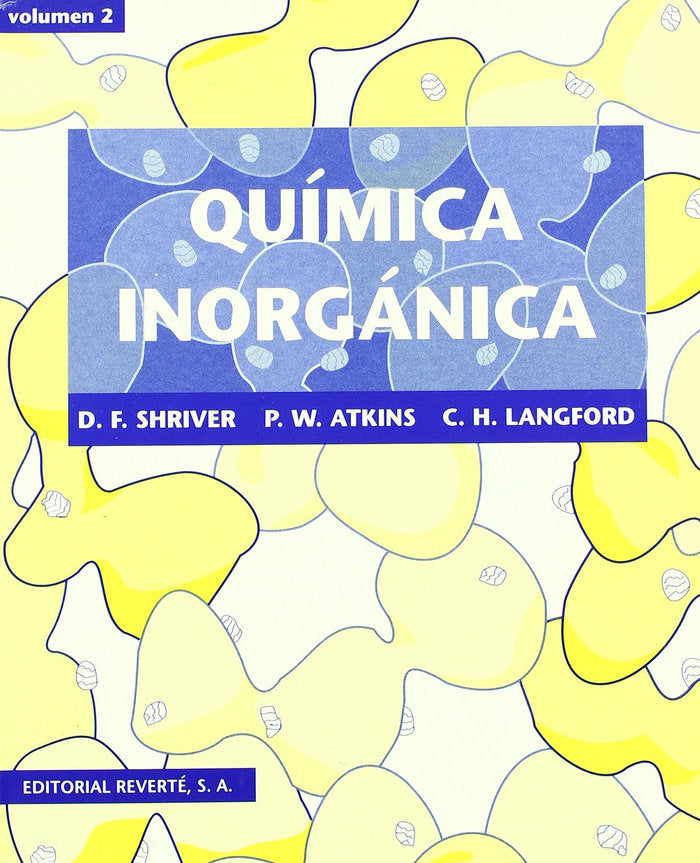 QUIMICA INORGANICA V2 - 9788429170054 Imagen principal del producto