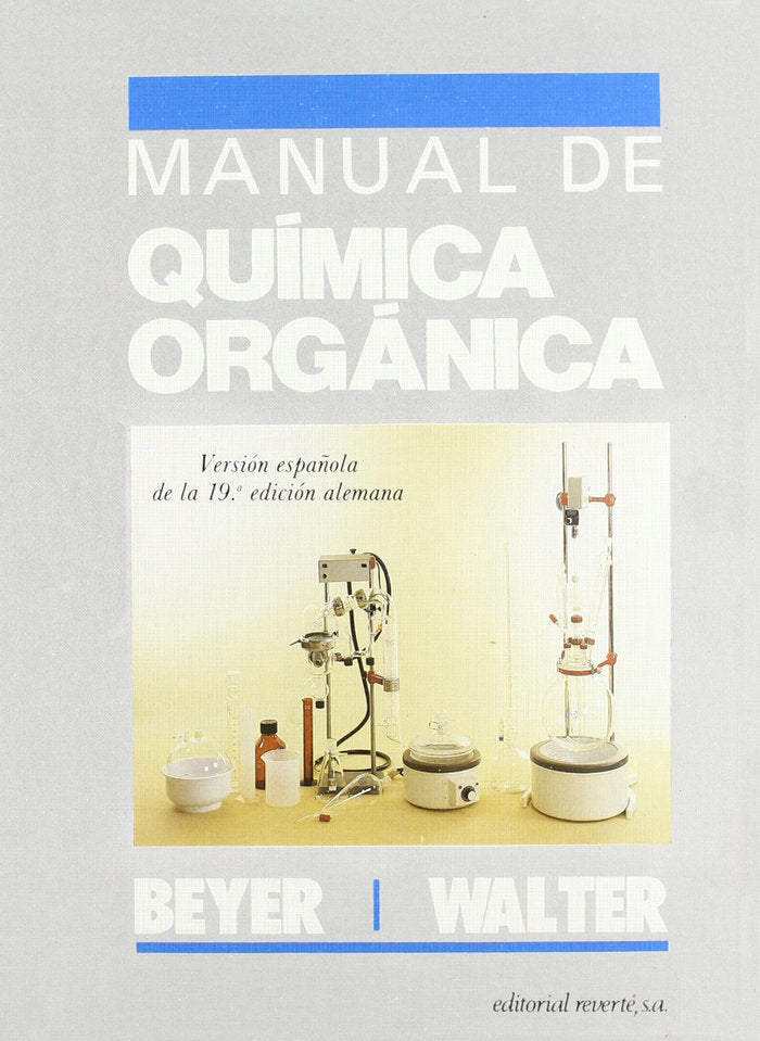 MANUAL QUIMICA ORGANICA - 9788429170665 Imagen principal del producto