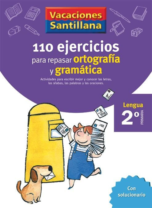 110 Ejercicios Ortografia Gramatica 2ºep 06 Vacaciones