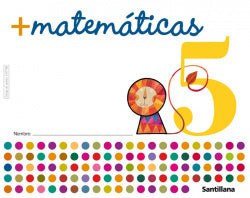 Cuad.mas MATEMAT.5 (infantil) (Santillana) - 9788429407754