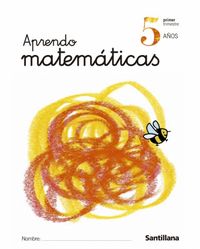 APRENDO MATEMATICAS 5 AÑOS PACK NE 2003 SANMAT11EI | AA,VV | 9788429484687 (Santillana)