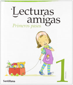 Lecturas AMIGAS.1OS.PASOS (1º Primaria) (Santillana) - 9788429488791