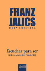 ESCUCHAR PARA SER - 9788430120970