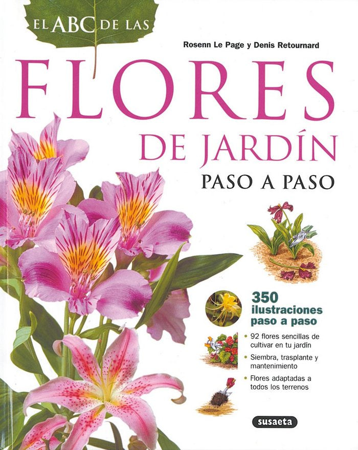 FLORES DE JARDIN PASO A PASO - 9788430551668 Imagen principal del producto