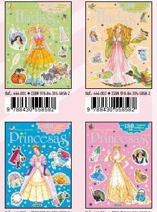 MI LIBRO BRILLANTE DE HADAS Y PRINCESAS 4 TITULOS | Aa,vv | 9788430558582 (Susaeta) Imagen principal del producto