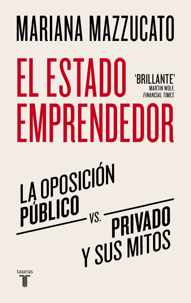 EL ESTADO EMPRENDEDOR | MAZZUCATO,MARIANA | TAURUS | 9788430625529 Imagen principal del producto
