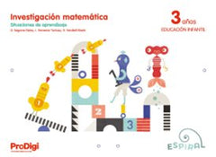 INVEST,MATEMATICA 3AÑOS EI 24 PRODIGI ESPIRAL SIT,APRENDIZ, | Varios Autores | 9788430703616 (Teide)