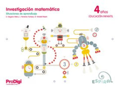 INVEST,MATEMATICA 4AÑOS EI 24 ESPIRAL PRODIGI SIT,APRENDIZ, | AA,VV | 9788430703623 (Teide)