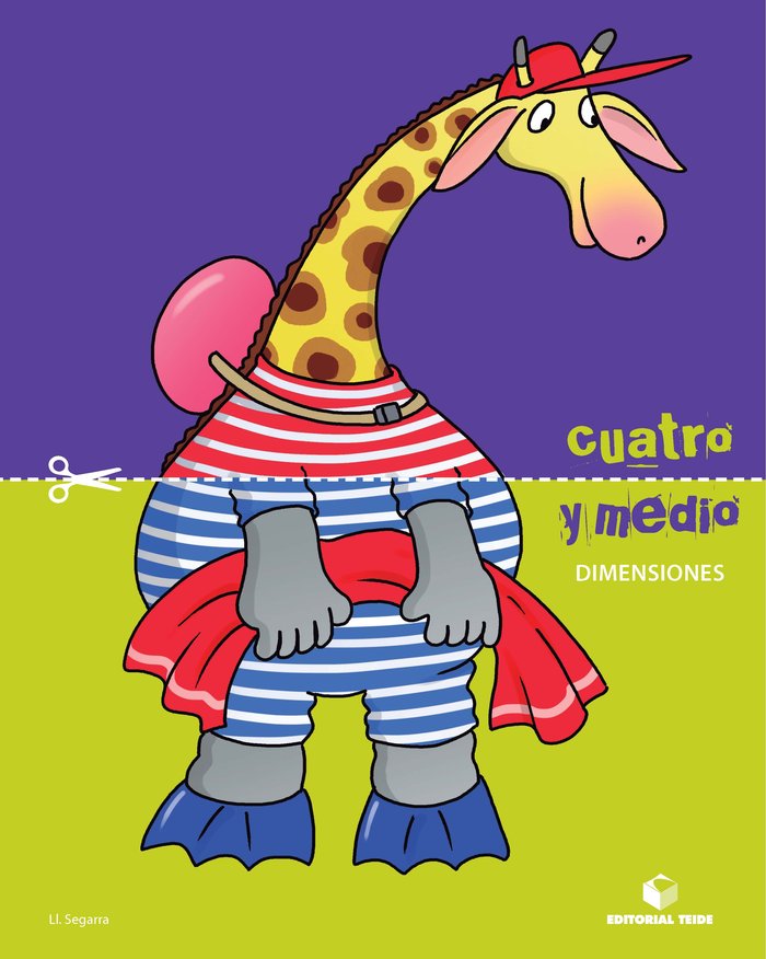 Cuatro y Medio 4AÑOS Dimensiones 13 TEIVAR04EI (Teide) - 9788430709755