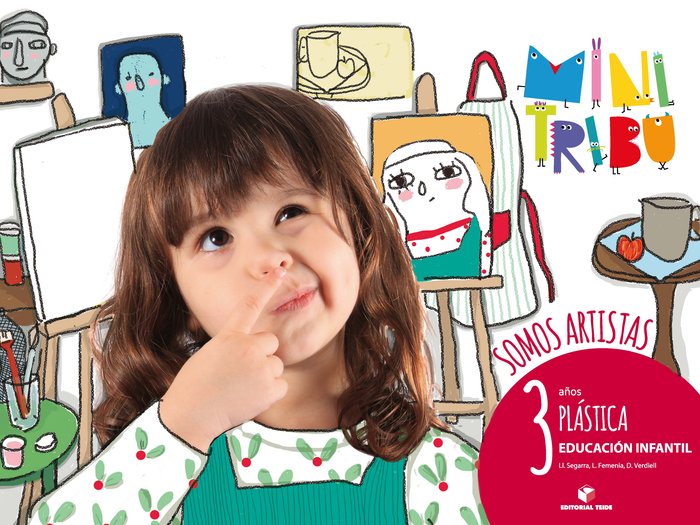 PLASTICA SOMOS ARTISTAS 3AÑOS 17 MINI TRIBU | Varios Autores | 9788430711697 (Teide) Imagen principal del producto