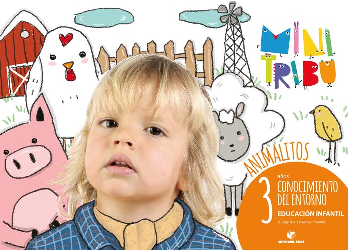 C,ENTORNO ANIMALITOS 3AÑOS EI 17 MINI TRIBU | Varios Autores | 9788430712991 (Teide) Imagen principal del producto
