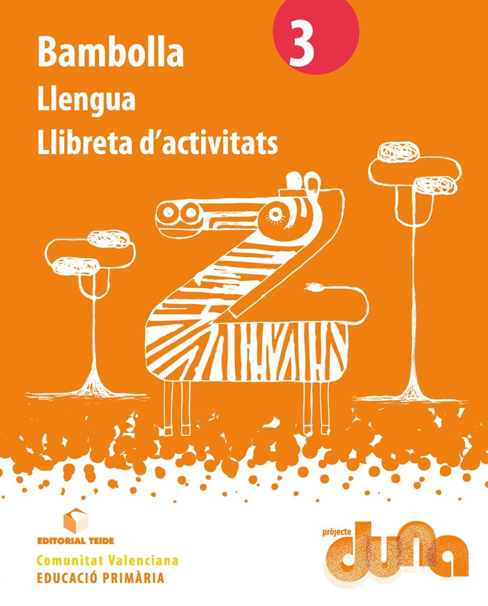 Llibreta Llengua Bambolla 3º EP Valencia 14 Duna TEILEN13EP (Teide) - 9788430713950