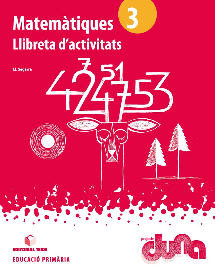Llibreta Matemàtiques 3º EP Cataluña 14 Duna TEIMAT13EP (Teide) - 9788430717453