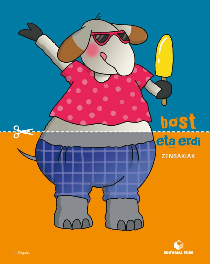 ZENBAKIAK 5URTE EI P,VASCO 17 BOST ETA ERDI | SEGARRA NEIRA, LLUIS JOSEP | 9788430726400 (Teide)