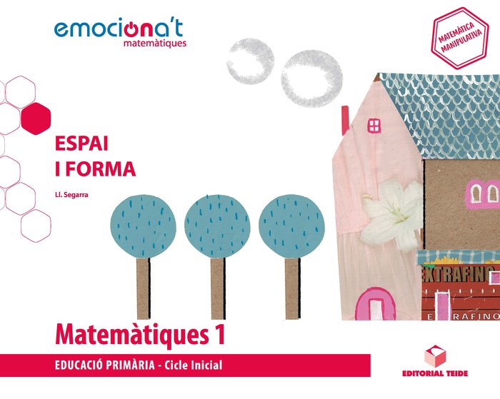 QUAD,MATEMATIQUES 1oEP ESPAI FORMA CATALUÑA 19 EMOCIONA'T | AA,VV | 9788430737819 (Teide)