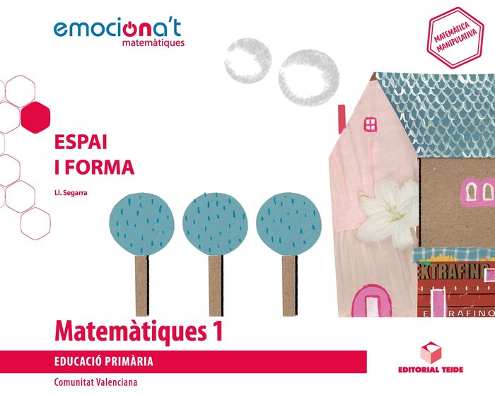 Quad, Matemàtiques 1º EP Espai Forma C, Val, 19 Emociona't (Teide) - 9788430738656