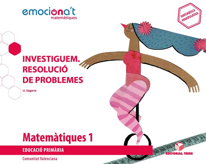 Quad, Matemàtiques 1º EP Investiguem C, Val, 19 Emociona't (Teide) - 9788430738663