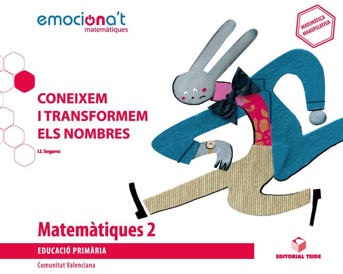MATEMATIQUES 2º de Primaria CONEIXEM C,VALENCIANA 19 EMOCIONA'T | AA,VV | 9788430738724 (Teide)
