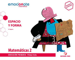 MATEMATICAS 2º de Primaria 19 ESPACIO FORMA EMOCIONATE | AA,VV | 9788430738823 (Teide)