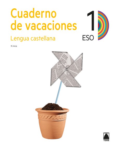 Cuaderno Vacaciones Lengua 1º ESO 24 (Teide) - 9788430743056